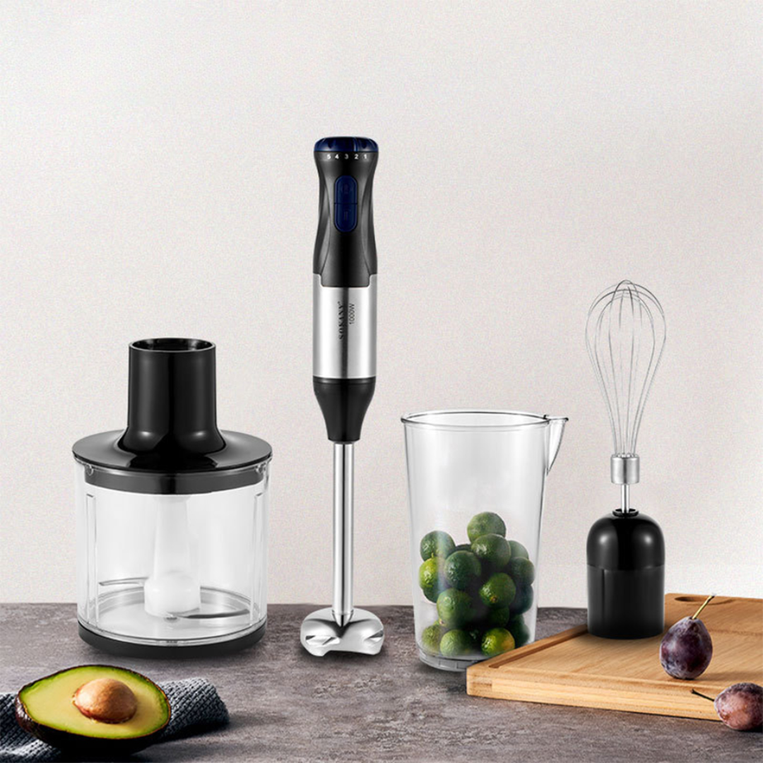 Batidora ProMix 1000™ 4 en 1 – Potencia Total en tu Cocina
