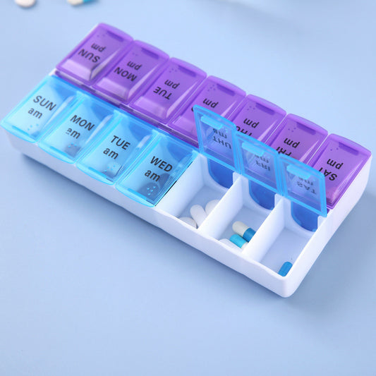 VitaCare™ - Organizador de Pastillas AM/PM