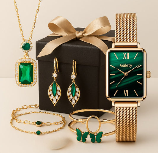 Set Galety™ – Edición Limitada Esmeralda Dorada
