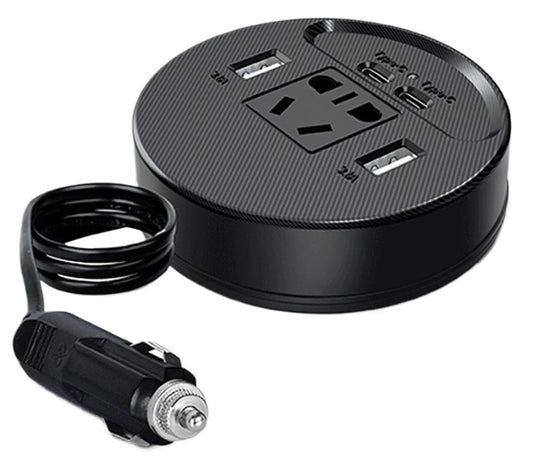 PowerDrive Pro™ – Inversor de Corriente para Auto 150W