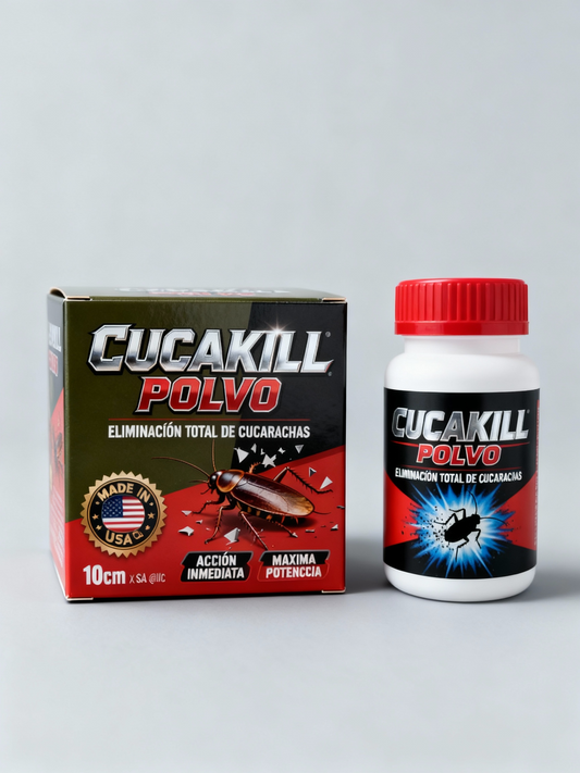 CUCAKILL - Eliminador De Cucarachas Y Chiripas