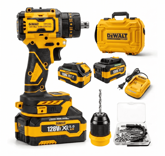 DrillForce™ — Taladro Percutor Inalámbrico 2 en 1