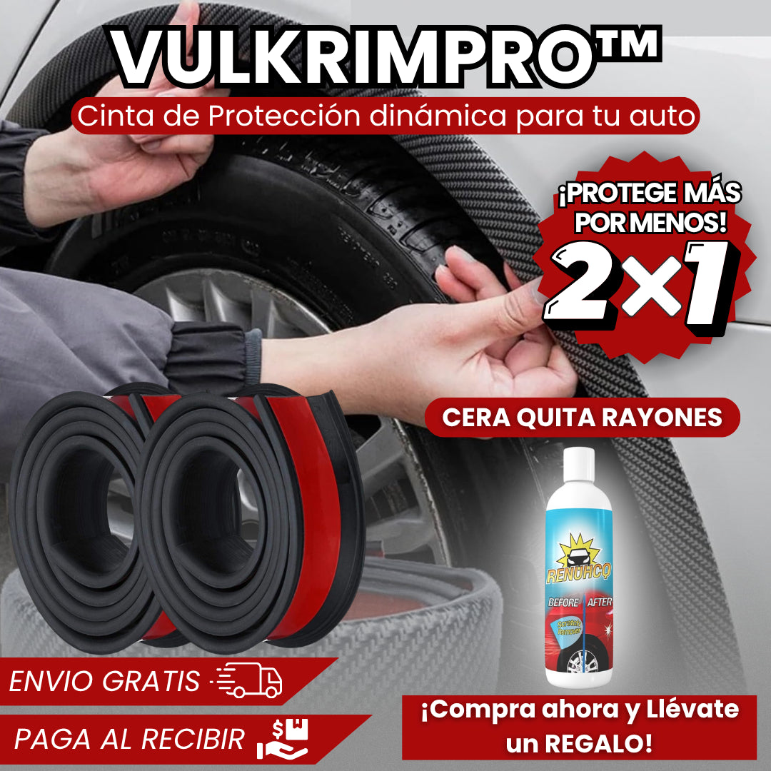 VulkrimPro™ Kit Protector 2 en 1 + Cera Antirayones de Regalo