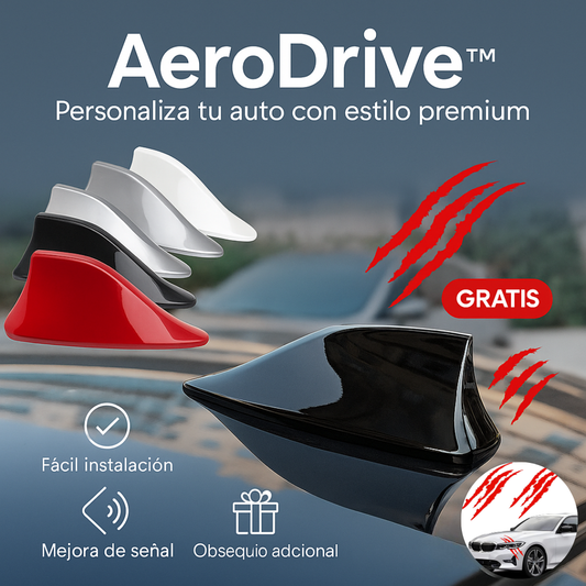 AeroDrive™ Antena Aleta Tiburón para Carros
